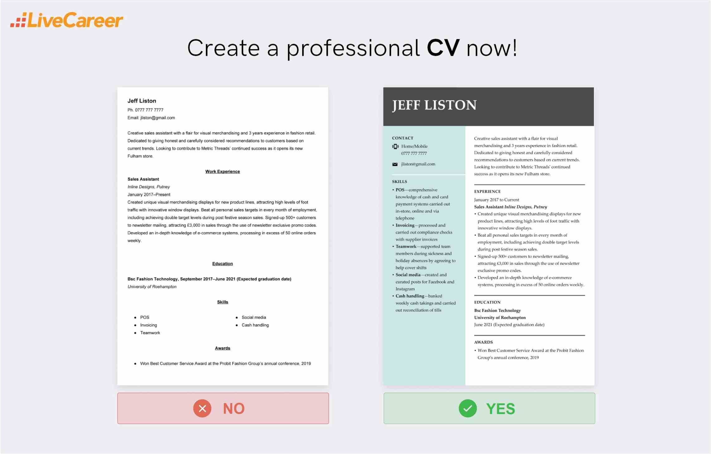 bästa cv-mallar