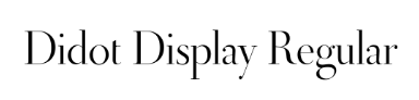Didot teckensnitt