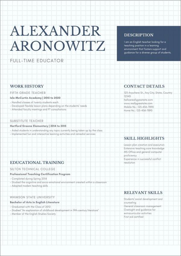 canva cv