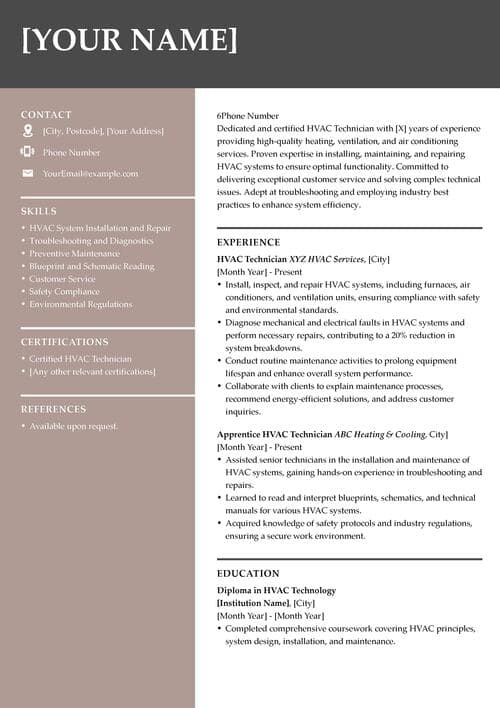 ChatGPT CV med en Livecareer-mall