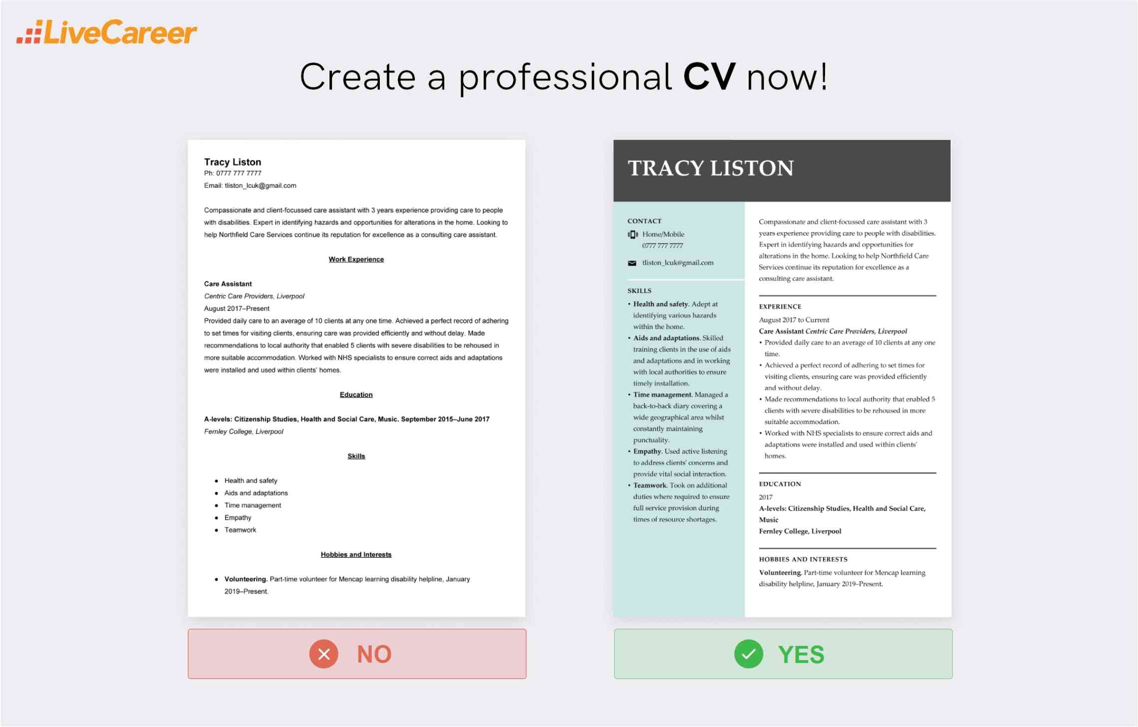 kreativa CV-mallar