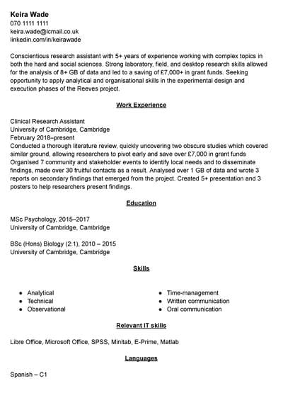 cv byggare