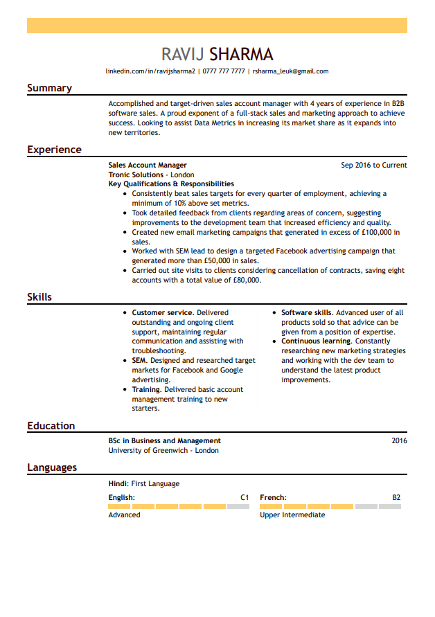 LiveCareer gratis CV-mall
